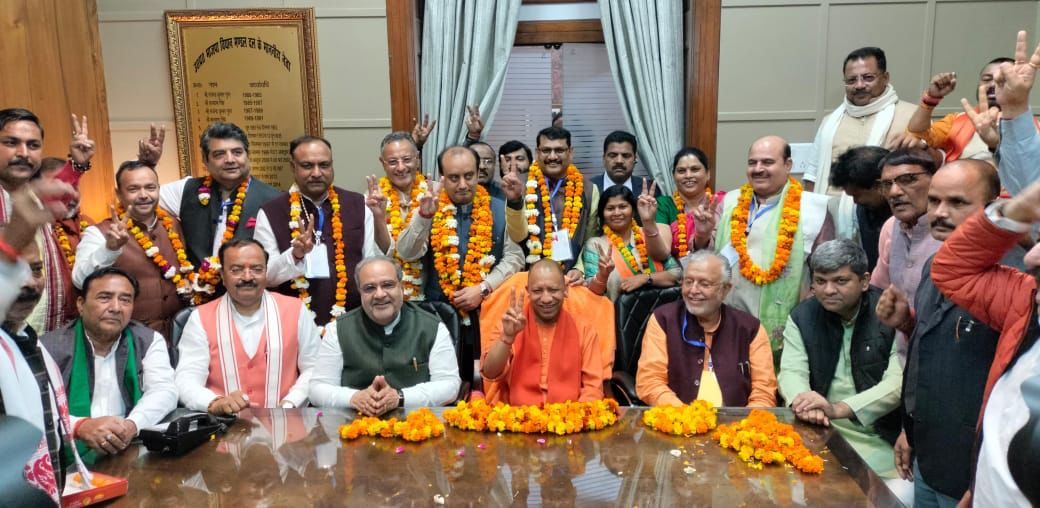 उत्तर प्रदेश राज्यसभा चुनाव: भाजपा के 8 और सपा के दो 2 जीते; CM योगी ने बीजेपी प्रत्याशियों को दी बधाई