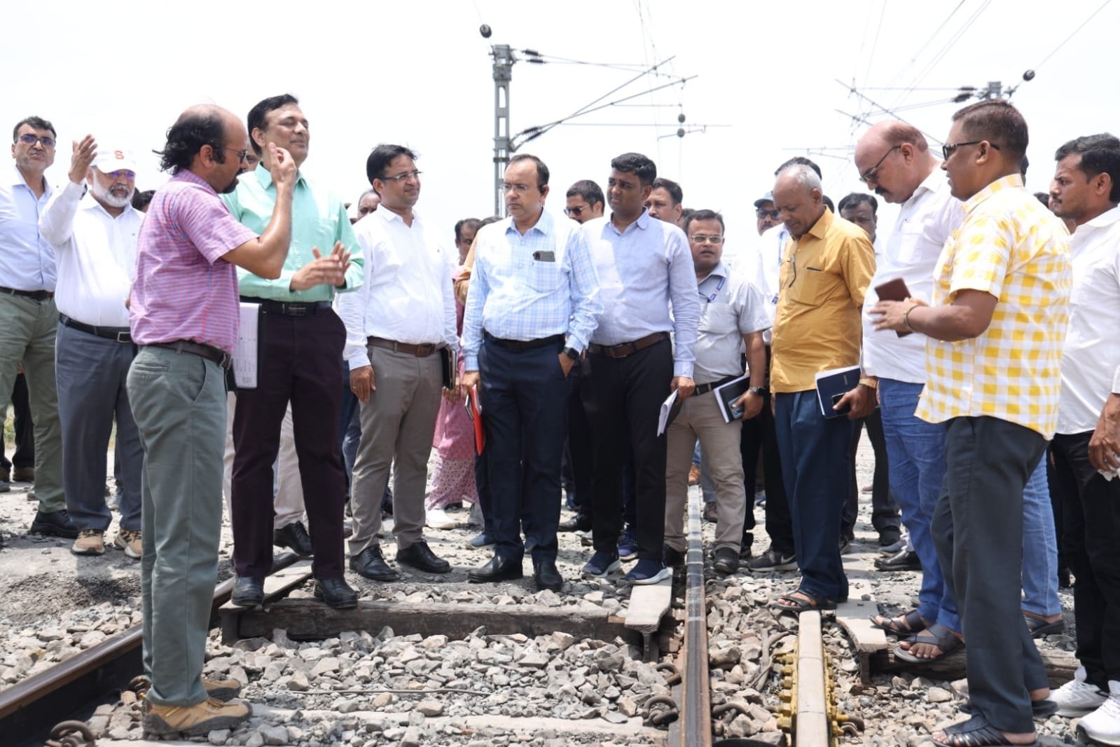 महाप्रबंधक ने किया पाटलिपुत्र-कर्पूरीग्राम रेलखंड का विंडो ट्रेलिंग निरीक्षण 