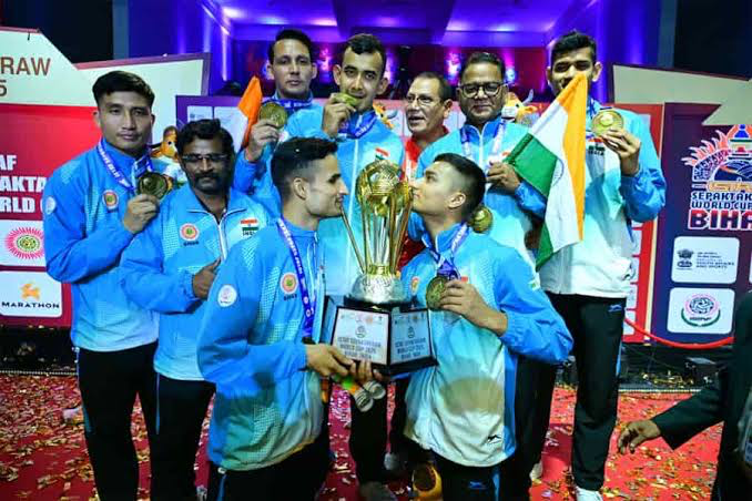 सेपकटाकरा  में भारत ने जीता स्वर्ण: पटना में आयोजित विश्व कप में शानदार प्रदर्शन
