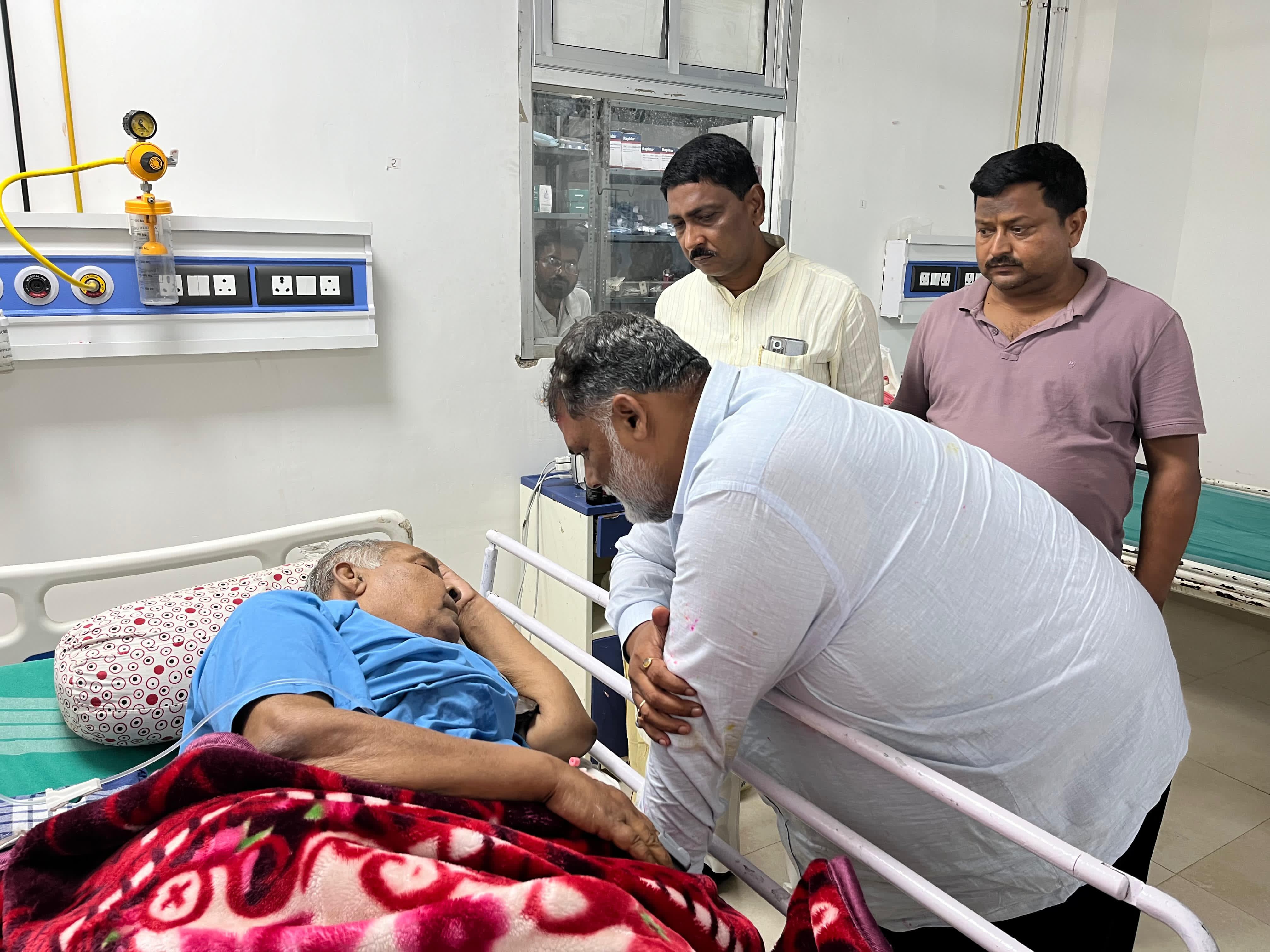 सांसद पप्पू यादव के पिता की तबियत हुई खराब, पूर्णिया के अस्पताल में भर्ती