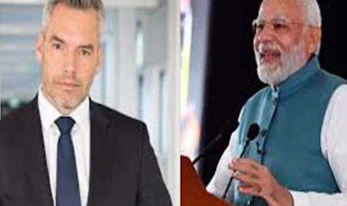 ऑस्ट्रिया के चांसलर ने ली पीएम मोदी के साथ सेल्फी, कहा- आपसे मिलकर खुशी हुई 