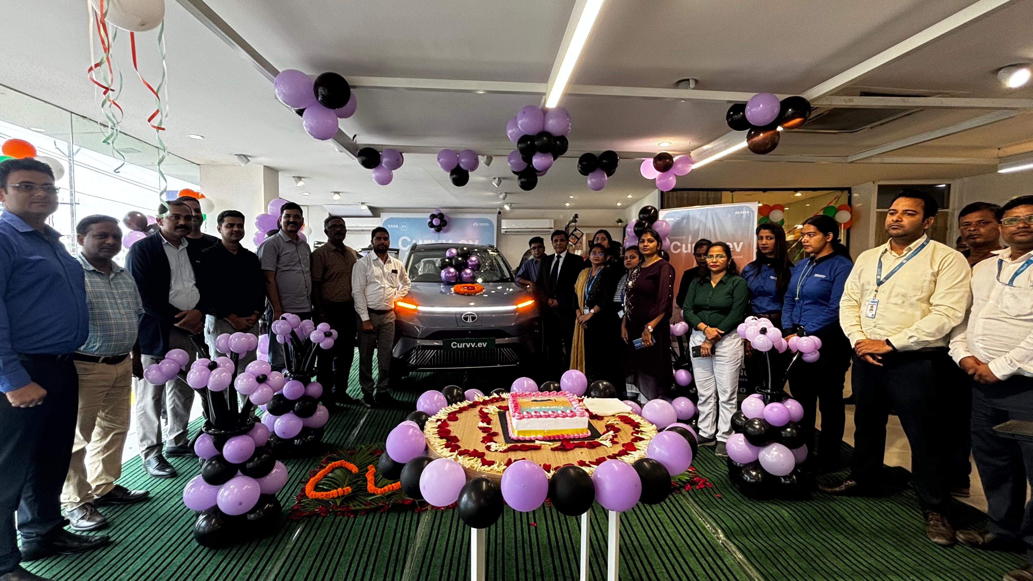 टाटा मोटर्स की नई एसयूवी Curvv EV अनन्या एजेंसी में लांच