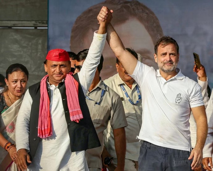 दो लड़कों की राजनीतिक ताकत क्या बढ़ी, अपराधियों के हौंसले बुलंद हो गए, बीजेपी के निशाने पर राहुल-अखिलेश