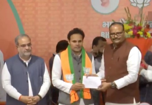 लोकसभा चुनाव से पहले मायावती को बड़ा झटका, बसपा छोड़ बीजेपी में शामिल हुए रितेश पांडेय