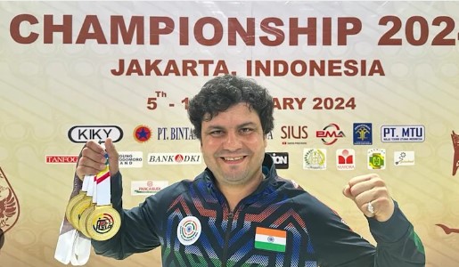 निशानेबाज योगेश सिंह ने एशियाई क्वालीफायर में दो स्वर्ण जीते