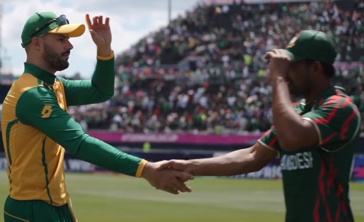 ICC T20 World cup 2024: रोमांचक मुकाबले में दक्षिण अफ्रीका ने आखिरी गेंद पर बांग्लादेश को 4 रन से हराया