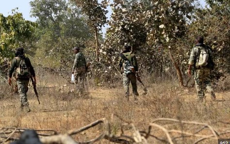 छत्तीसगढ़ के बीजापुर में सुरक्षा बलों के साथ मुठभेड़ में 12 नक्सली ढेर, 2 जवान घायल