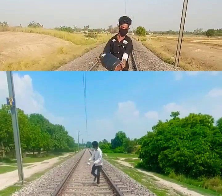 रील बनाने को वंदेभारत के ट्रैक पर रखा पेट्रोमैक्स, यूट्यूबर गुलजार शेख को यूपी पुलिस ने किया अरेस्ट
