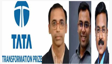 देश के तीन वैज्ञानिक को मिला टाटा ट्रांसफॉर्मेशन पुरस्कार