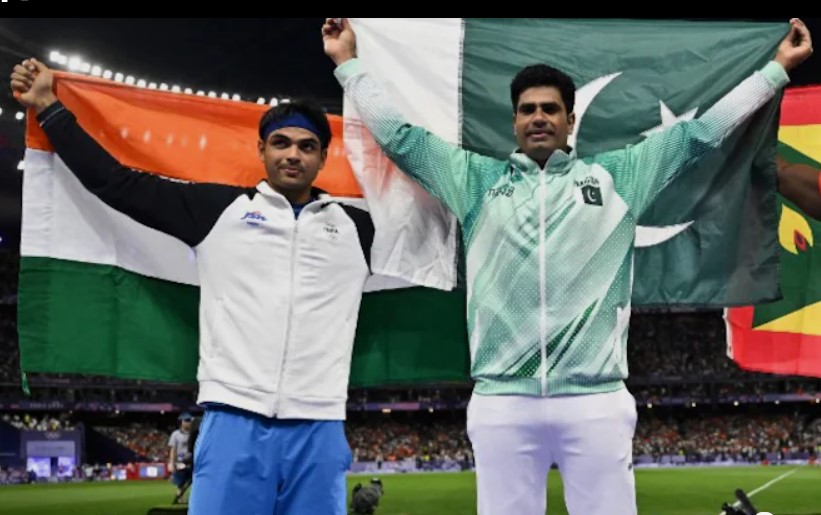 पेरिस ओलंपिक 2024: जेवलिन थ्रो में नीरज चोपड़ा ने भारत को दिलाया पहला सिल्वर मेडल, गोल्ड पाकिस्तान के अशरफ नदीम के हिस्से