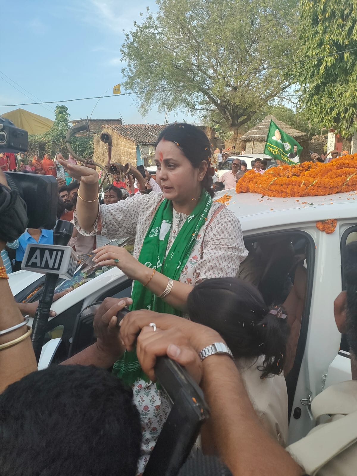 लालू की बेटी रोहिणी आचार्य ने चुनाव प्रचार शुरू किया, सारण को बताया कर्मभूमि 