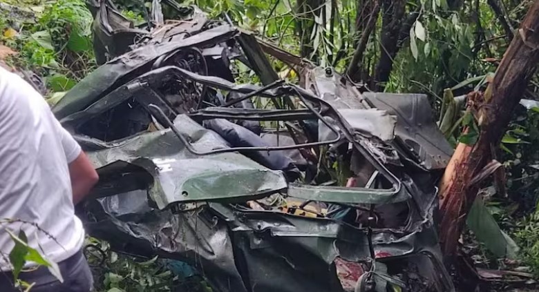सिक्किम में बड़ा हादसा, 700 फीट गहरी खाई में गिरी सेना की गाड़ी; 4 जवानों की मौत